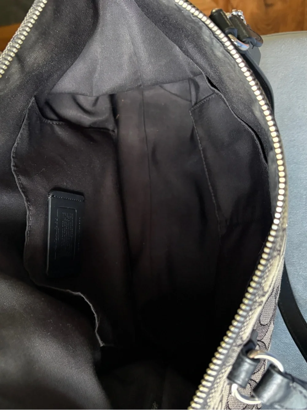 Coach Monogram Jacquard Canvas Tote